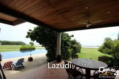 Beachfront Pool Villa nr Cha-am With Helicopter Landing Pad