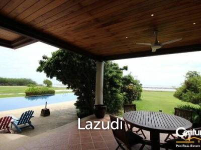 Beachfront Pool Villa nr Cha-am With Helicopter Landing Pad