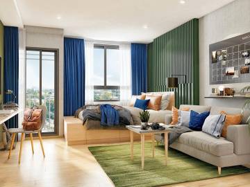 1 Bed 1 Bath 24.25 SQ.M THE MUVE Bangna