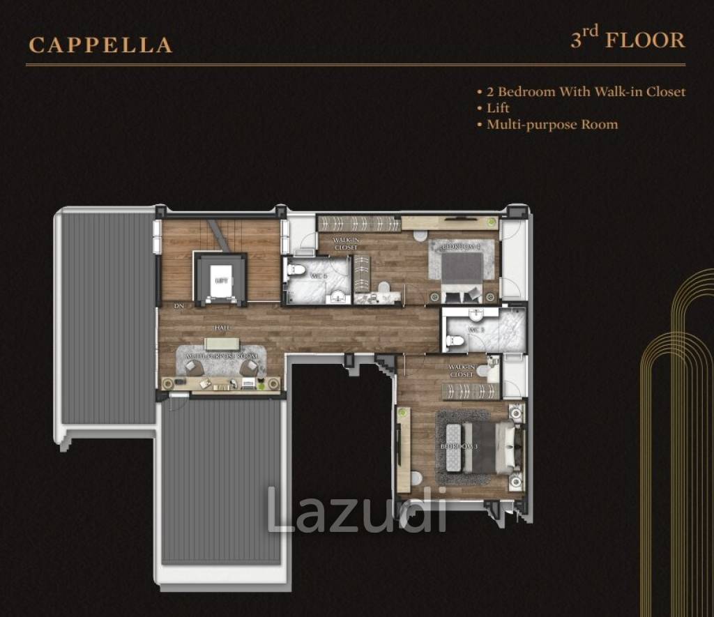 5 Bed 6 Bath 620 SQ.M Grand Bangkok Boulevard Rama 9 – Krungthep Kreetha
