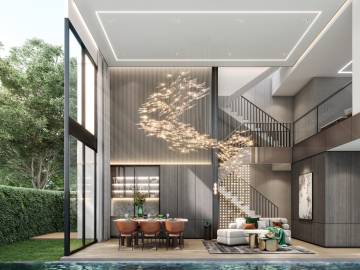 3 Bed 5 Bath 253 SQ.M Altitude Forest Ratchada