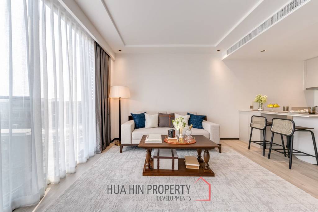 1 Bed 1 Bath 46.18 SQ.M. Intercontinental Residences Hua Hin