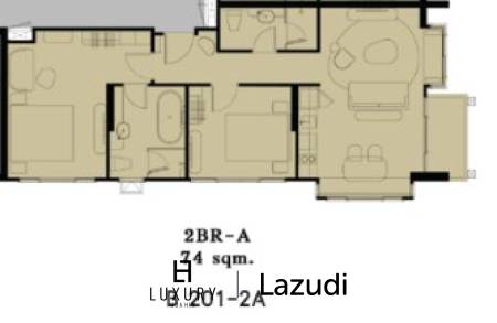 74 平方米 2 床 2 洗澡 公寓 对于 销售