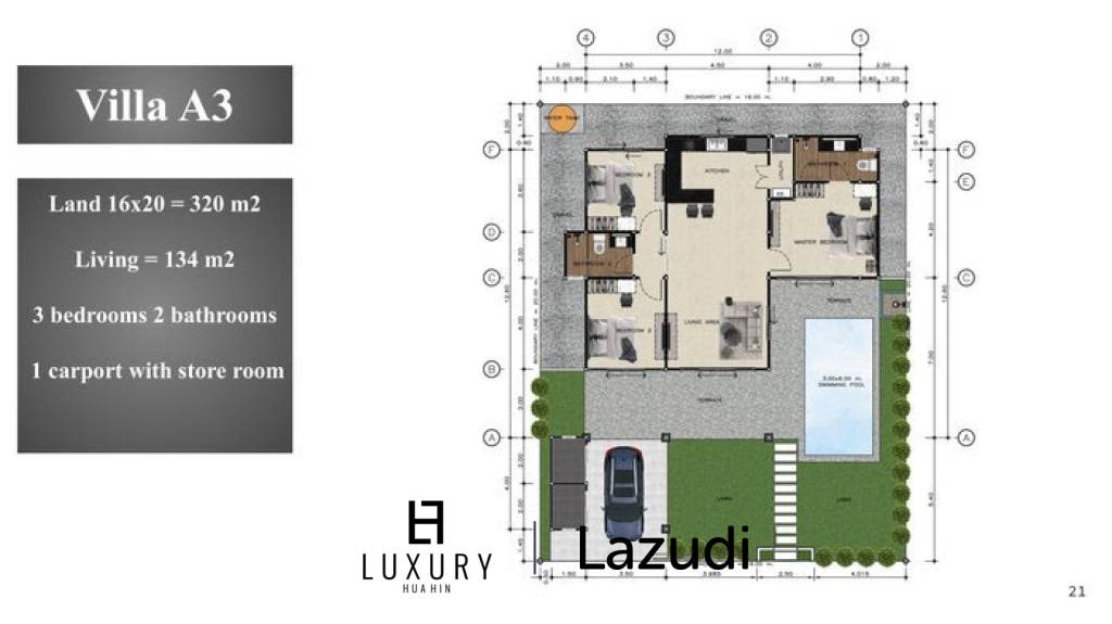 320 m² 2 Chambre Maison Pour Vente