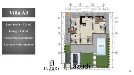 320 m² 2 Chambre Maison Pour Vente