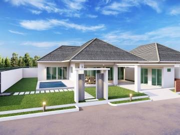 2 Bed 2 Bath 109 SQ.M The Smart Hamlet Hua Hin