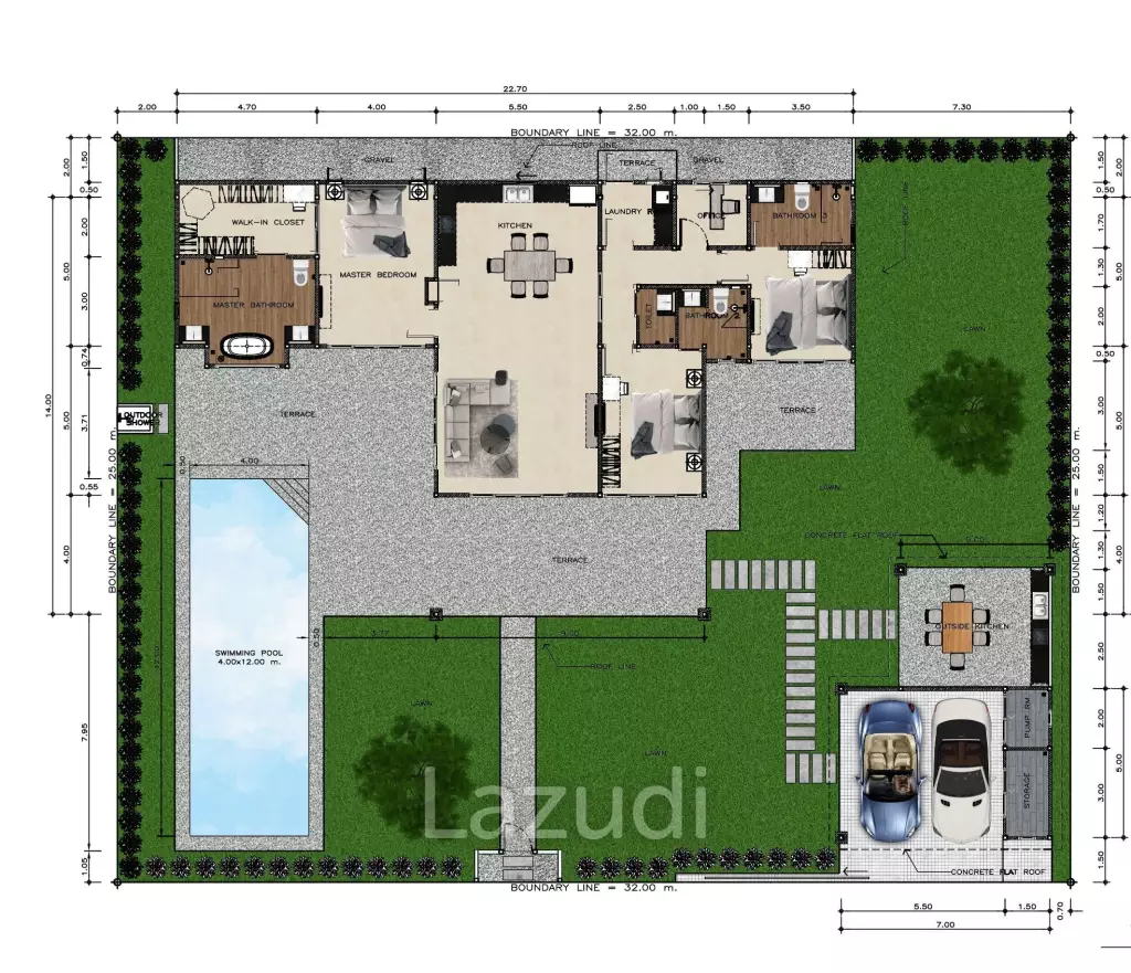 3 Bed 4 Bath 211 SQ.M Baan Phu Thara Mountainside