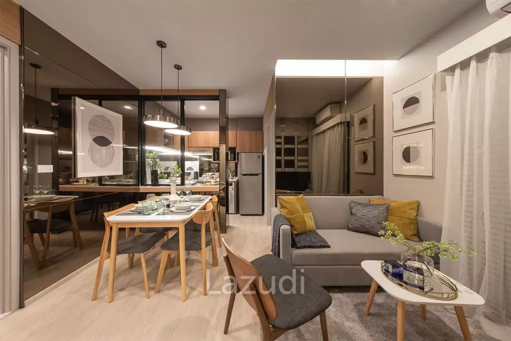 2 Bed 1 Bath 34.82 SQ.M Nue Noble Centre Bangna
