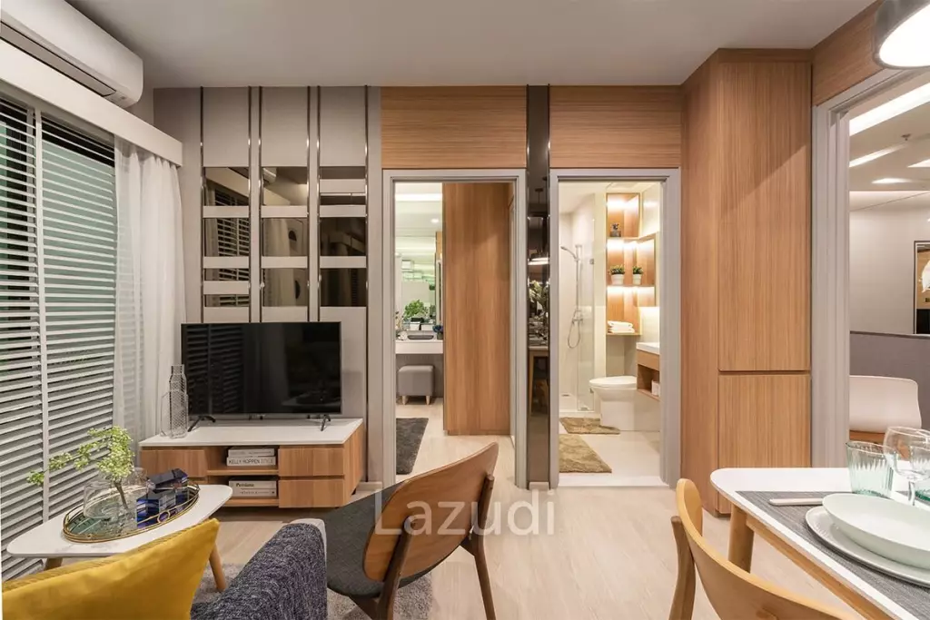 2 Bed 1 Bath 34.82 SQ.M Nue Noble Centre Bangna