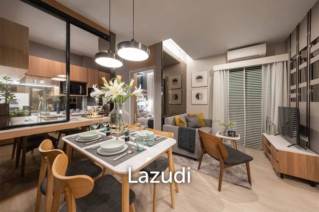 2 Bed 1 Bath 34.82 SQ.M Nue Noble Centre Bangna