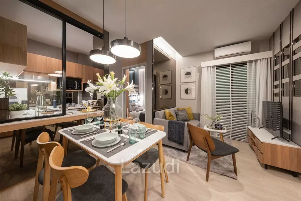 2 Bed 1 Bath 34.82 SQ.M Nue Noble Centre Bangna