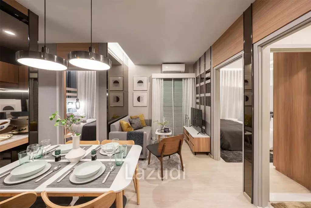 2 Bed 1 Bath 34.82 SQ.M Nue Noble Centre Bangna