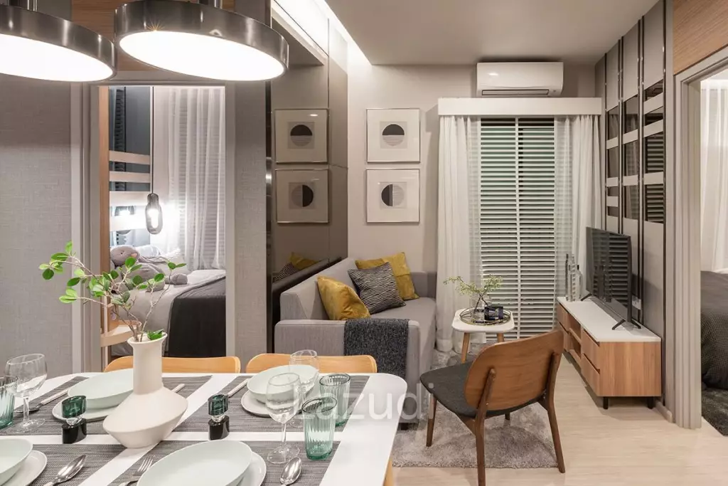2 Bed 1 Bath 34.82 SQ.M Nue Noble Centre Bangna