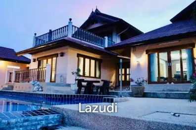 Luxurious 5 Bedroom Hillside Pool Villa