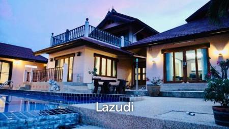 Luxurious 5 Bedroom Hillside Pool Villa