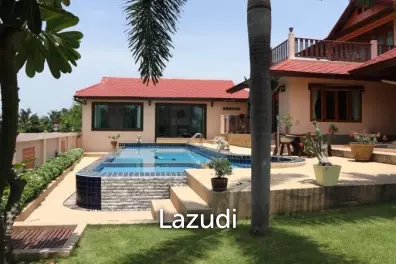 Luxurious 5 Bedroom Hillside Pool Villa