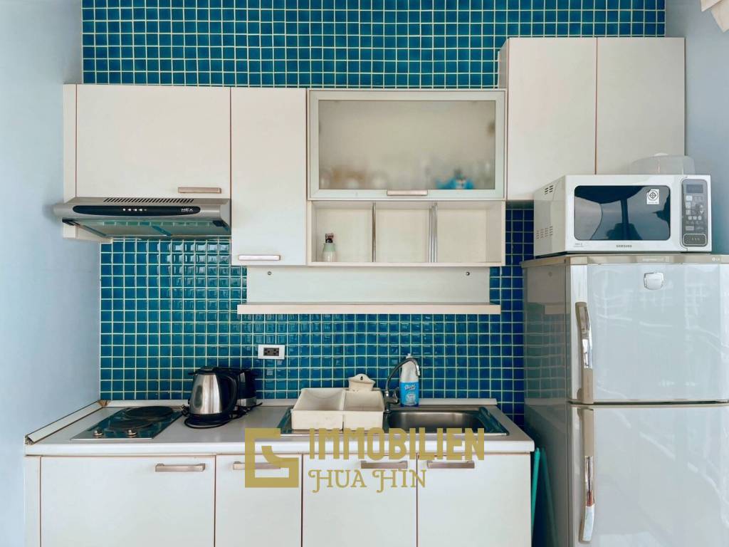 Baan Suan Rim Sai: 1-Schlafzimmer-Eigentumswohnung mit Meerblick