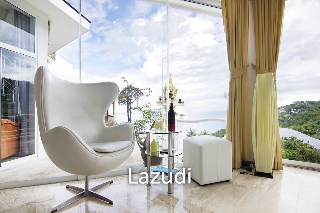 Unique Hillside Villa with Panoramic Views