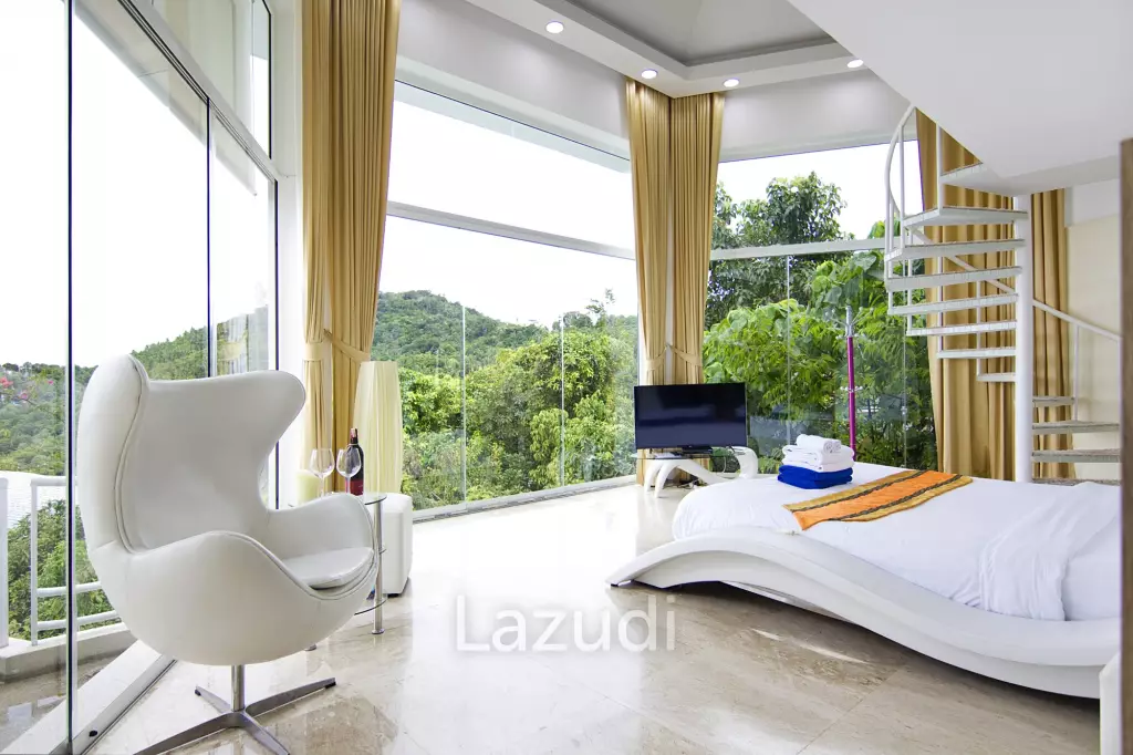 Unique Hillside Villa with Panoramic Views