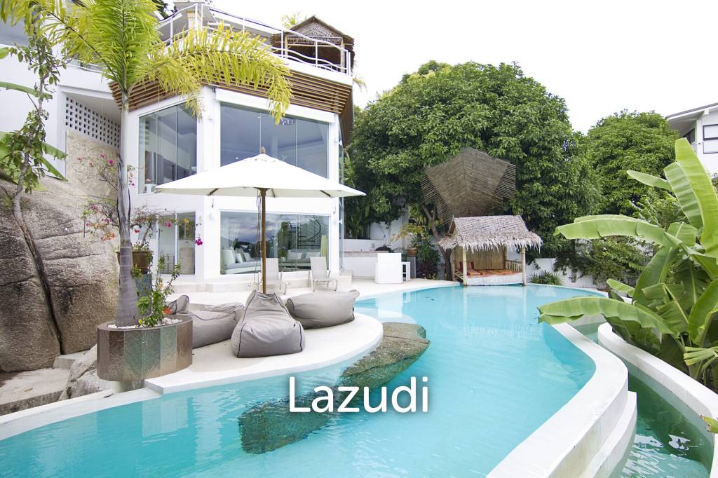 Unique Hillside Villa with Panoramic Views
