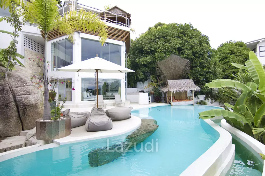 Unique Hillside Villa with Panoramic Views