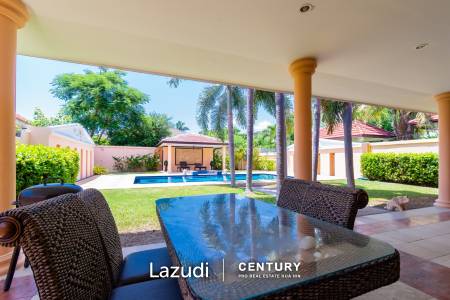 GOLF VILLAGE :  3 Bed Pool Villa with big land plot