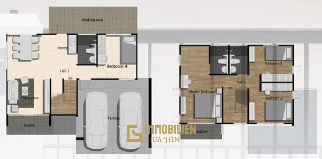 190 m² 4 Chambre Maison Pour Vente