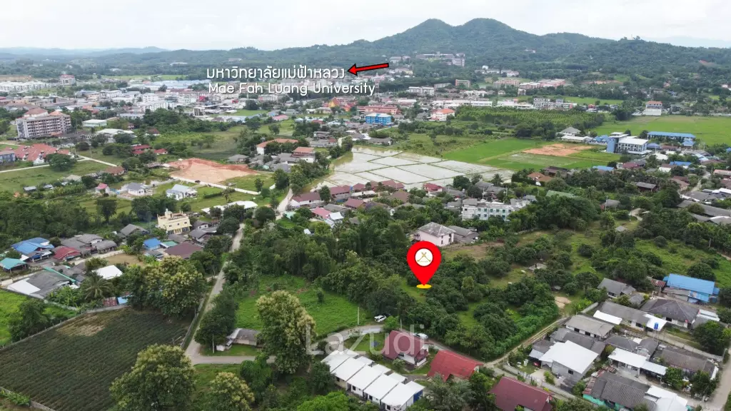 2 Rai Beautiful Land for Sale Near to MFU