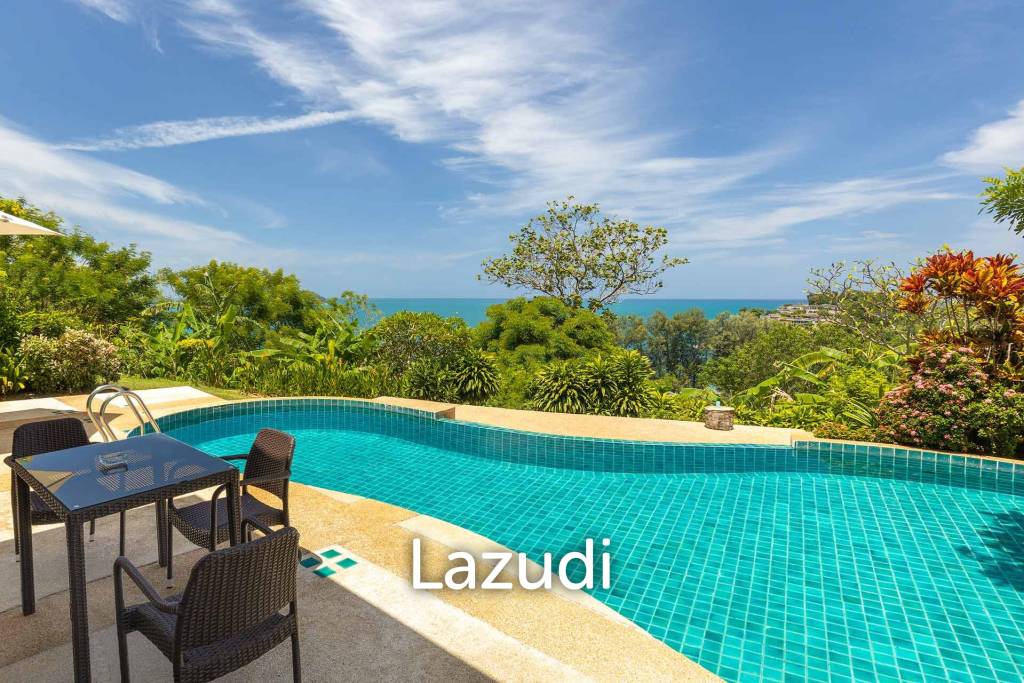 2,400 SQ.M Seaview Estate With 3 Villas
