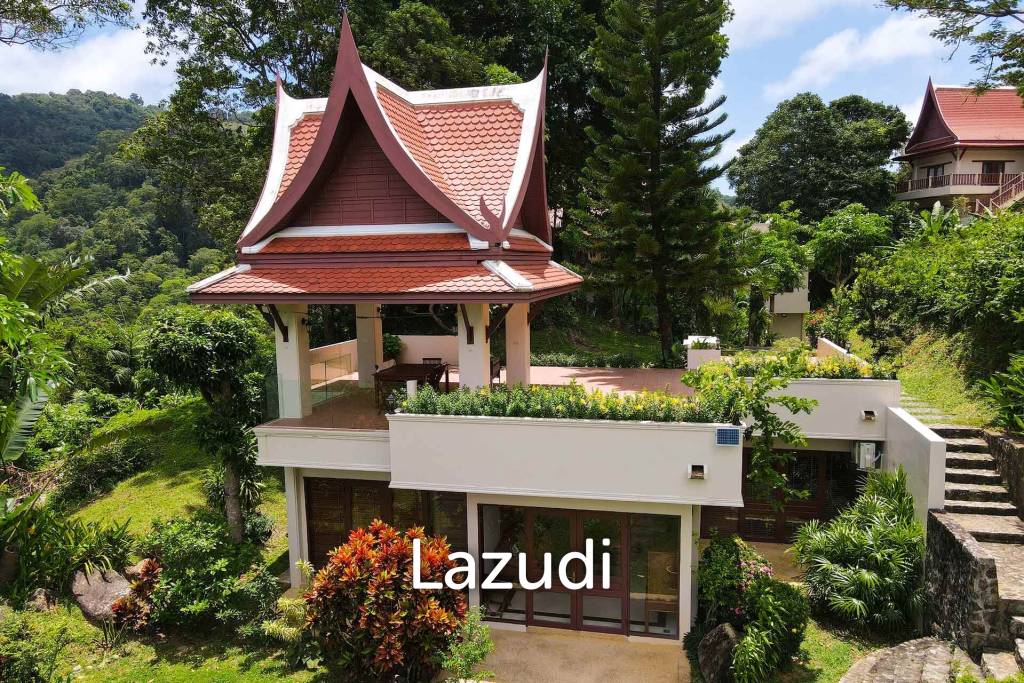2,400 SQ.M Seaview Estate With 3 Villas