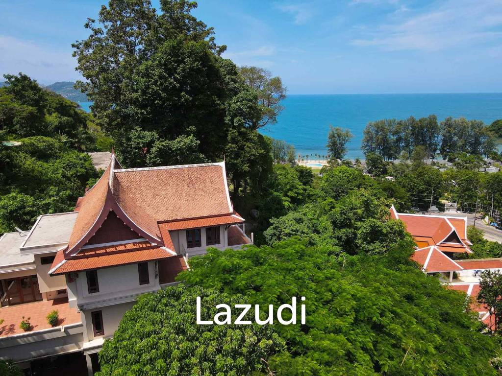 2,400 SQ.M Seaview Estate With 3 Villas