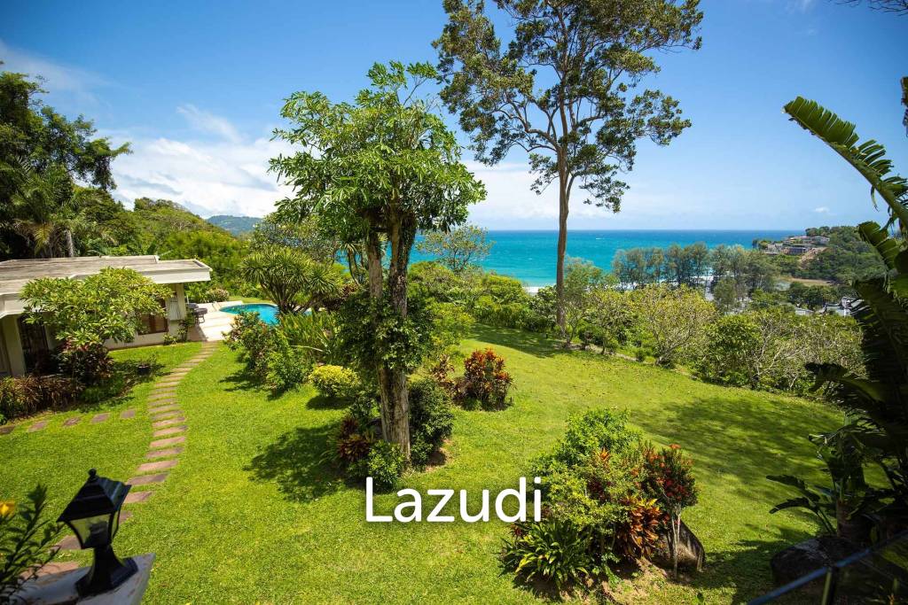 2,400 SQ.M Seaview Estate With 3 Villas