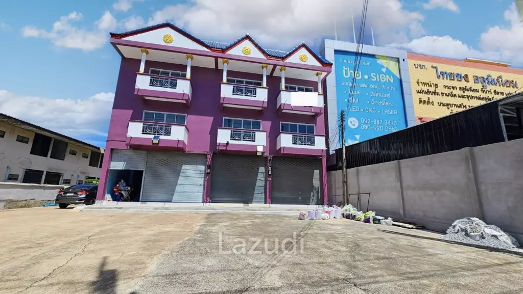 Commercial Building for Rent on Sukhumvit Road, North Pattaya.