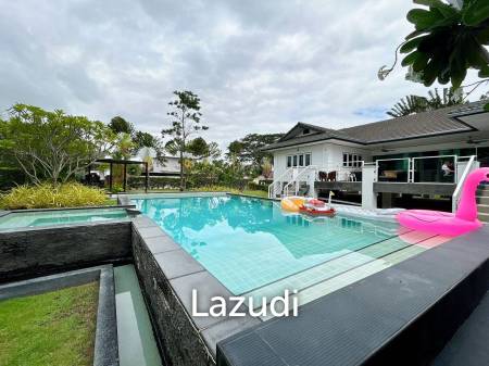 Luxury 3 Bedroom Pool Villa on Large Land Plot