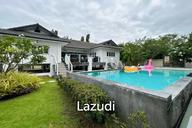 Luxury 3 Bedroom Pool Villa on Large Land Plot