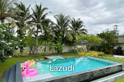 Luxury 3 Bedroom Pool Villa on Large Land Plot