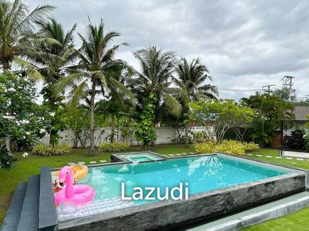 Luxury 3 Bedroom Pool Villa on Large Land Plot