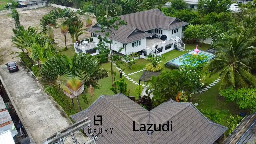 Luxury 3 Bedroom Pool Villa on Large Land Plot