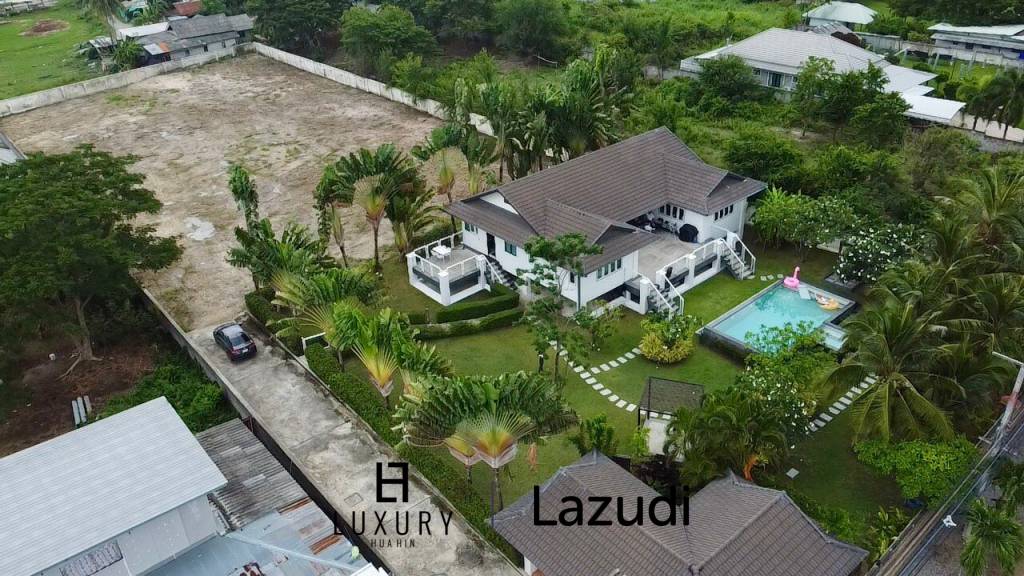 Luxury 4 Bedroom Pool Villa on Large Land Plot