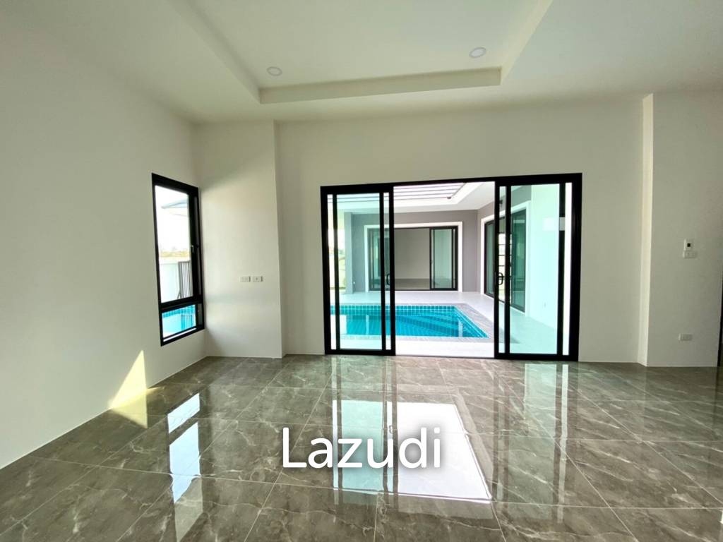 3 Bed 3 Bath 225 SQ.M Huguh Home Pool Villa Cha-Am