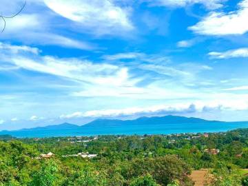 Maenam's Seaview Jewel: Prime Land with Easy Access and Koh Phangan Vista