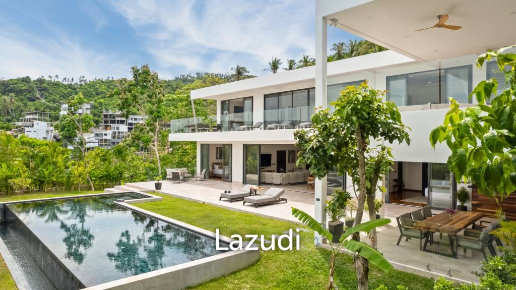 Luxury 5-Bedroom Sea View Villa in Prime Lamai