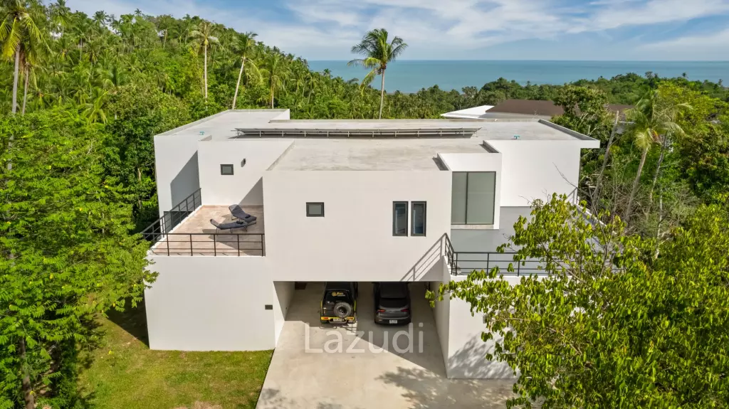 Luxury 5-Bedroom Sea View Villa in Prime Lamai