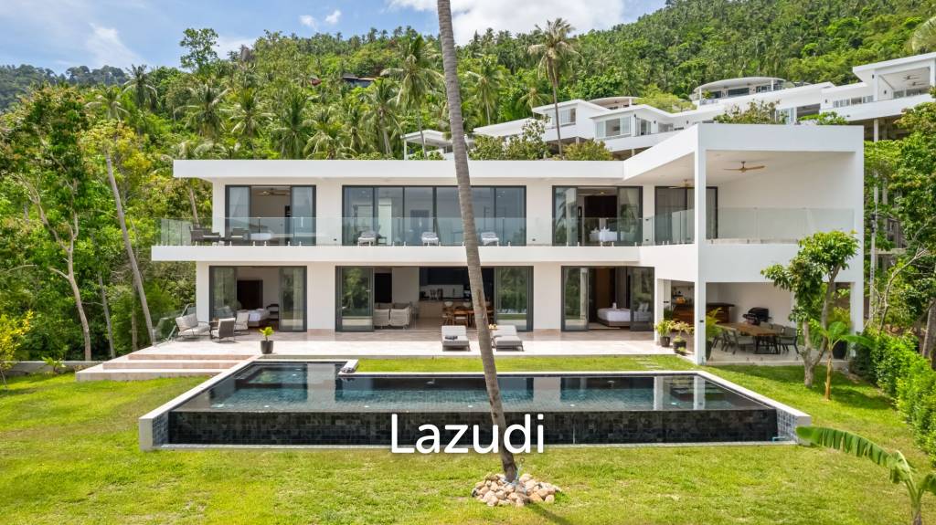 Luxury 5-Bedroom Sea View Villa in Prime Lamai