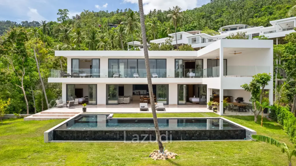 Luxury 5-Bedroom Sea View Villa in Prime Lamai
