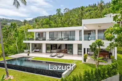 Luxury 5-Bedroom Sea View Villa in Prime Lamai