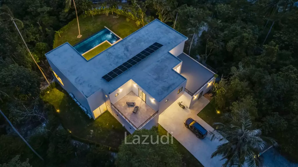 Luxury 5-Bedroom Sea View Villa in Prime Lamai