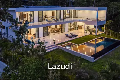Luxury 5-Bedroom Sea View Villa in Prime Lamai