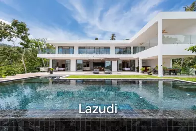 Luxury 5-Bedroom Sea View Villa in Prime Lamai