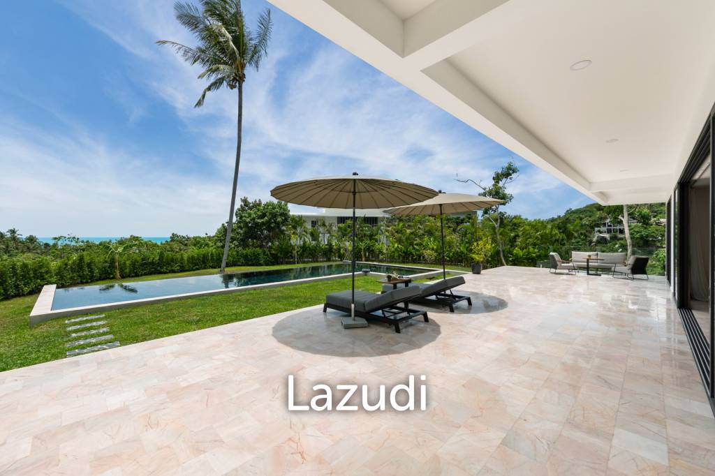 Luxury 5-Bedroom Sea View Villa in Prime Lamai